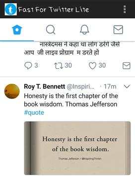 Fast For Twitter Lite screenshot 1