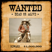 Wanted Photo Frame icon