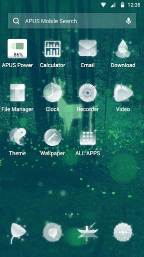 Magic-APUS Launcher theme screenshot 2