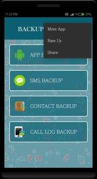 Super Backup And Restore SMS,Calls, Games&App Data screenshot 2