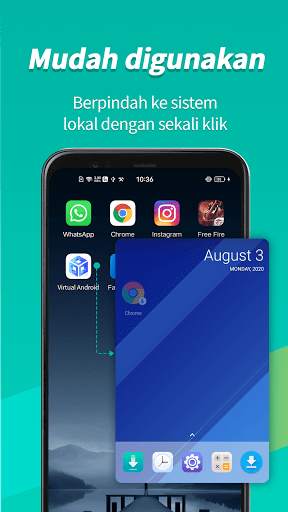 Virtual Android -Android Clone screenshot 2