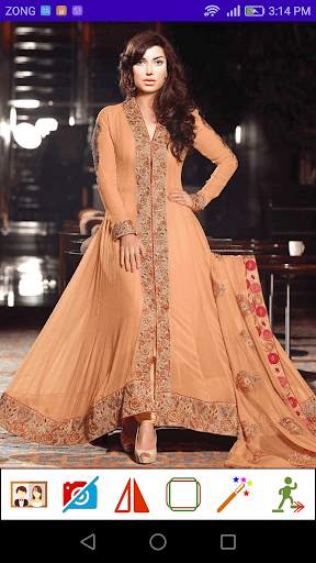 Photo Editor - Anarkali Frock screenshot 6