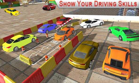 jalan mobil parkir 3D kesenangan screenshot 4