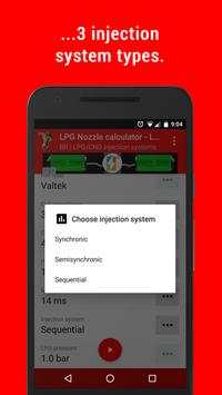 LPG Injection Rail Nozzle Diameter Calculator-Lite screenshot 5