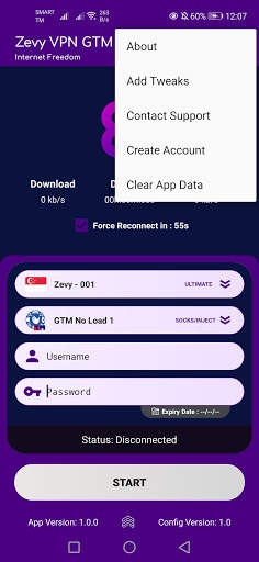Zevy VPN GTM (SSH/VPN) screenshot 3