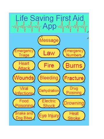 Life Saving First Aid App screenshot 1