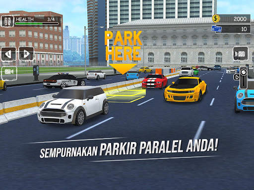Profesor Parkir: Simulator Mengemudi Mobil 3D 2020 screenshot 10