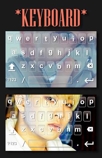 GOT7 Keyboard (Keypad Background) screenshot 2