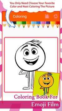 Emoji Film Coloring Book New screenshot 2