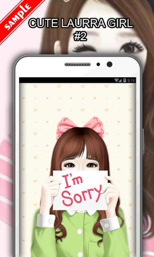 Cute Laurra Girl Wallpapers screenshot 3