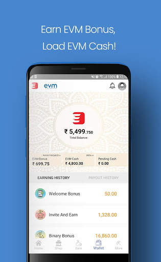 EVM Wallet : Earn Via Mobile screenshot 4