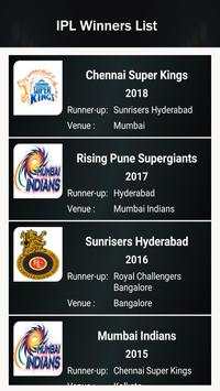 IPL DP,IPL Photo Suit,IPL Schedule,News : IPL 2019 screenshot 6