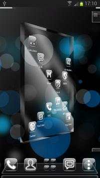 Glass Next Launcher 3D Theme screenshot 8