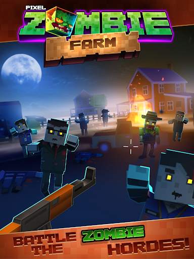 Zombie pixel farm survival screenshot 3