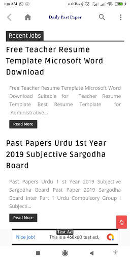 Daily Past Paper स्क्रीनशॉट 3