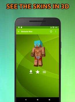 Le pelli di Clash of Clans per Minecraft PE 3D screenshot 2
