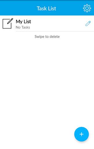 Task List screenshot 1