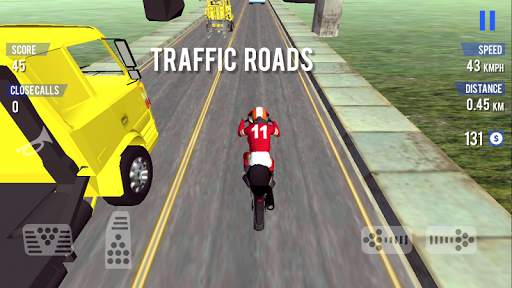 Moto Racing 3D screenshot 1