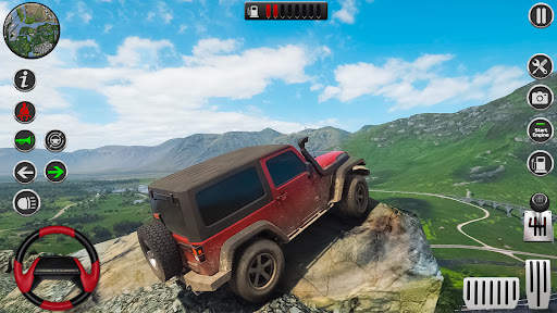 Suv Jeep Driving Games Offroad screenshot 1