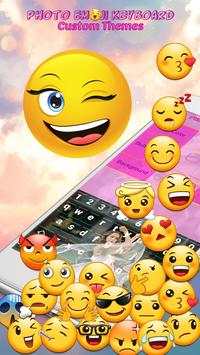 Photo Emoji Keyboard Custom Themes screenshot 1