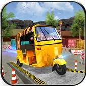 Tuk Tuk Rickshaw Parking Sim