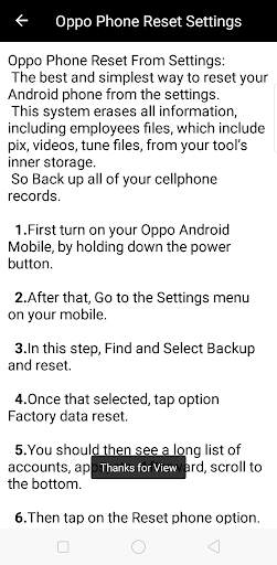 Oppo FRP Bypass Guideline screenshot 5