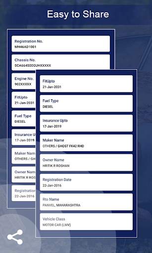 RTO Vehicle Information - vehicle details - vahan screenshot 3