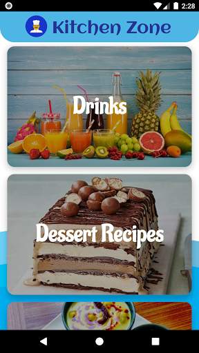 Kitchen Zone -The Recipe App screenshot 1
