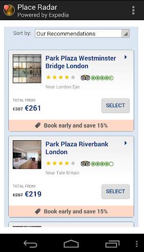 Place Radar - Travel App. screenshot 3