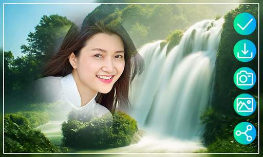 Waterfall Photo Frames Beauty Image Editor screenshot 3
