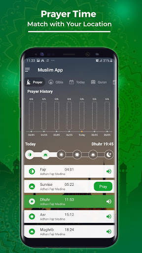Muslim App: Prayer Time, Qibla Finder, Quran Audio screenshot 2