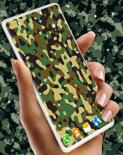 Army Patterns Live Wallpaper❤️ Camouflage Themes 3 تصوير الشاشة