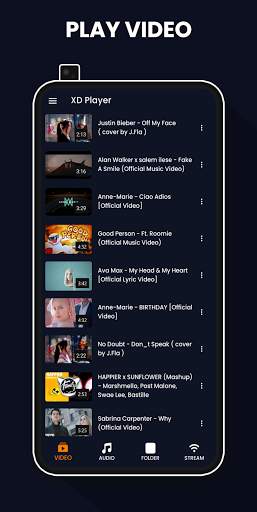 XD Video Player - NO ADS screenshot 1