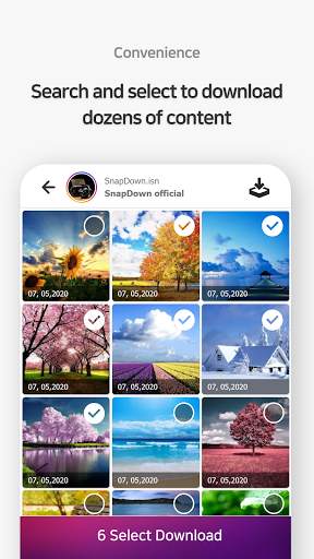 Downloader for Instagram and Twitter : SnapDown screenshot 3