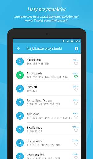 Transportoid  - rozkłady jazdy, wyszukiwarka trasy screenshot 5