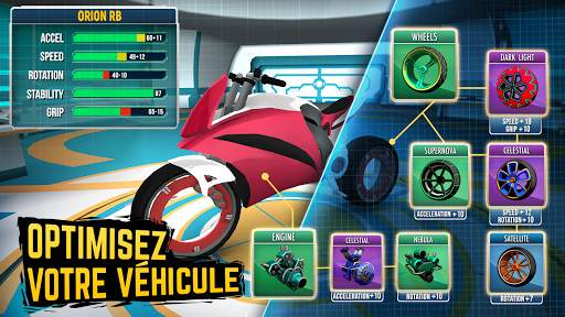 Gravity Rider: Space Bike Race screenshot 3