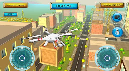 Drone Flight Simulator FREE screenshot 1