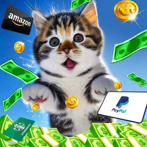 Lucky Cat - Play &amp; Earn Money आइकन