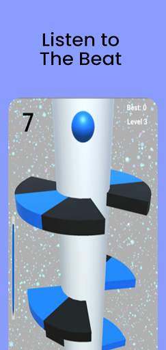 Ball Jump On Stack - Helix Ball screenshot 4