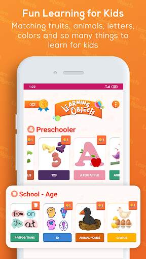 Kids Matching Games. Match Letters, Words & Shapes screenshot 3