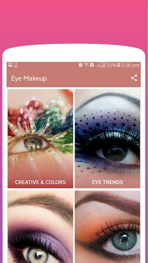 New Eye Makeup App 12 تصوير الشاشة