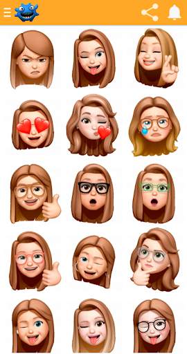 Emojis Sticker 3D Para Whatsapp 2021 screenshot 8