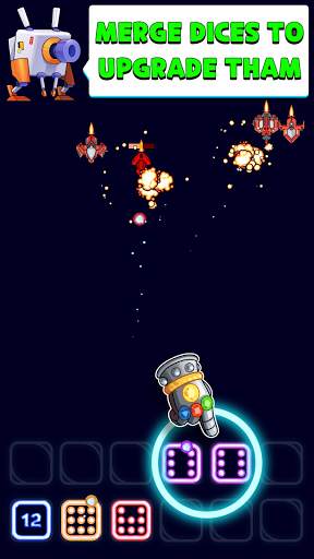 Merge Tower Defense: TD, Random Neon Dice PvP Game screenshot 1