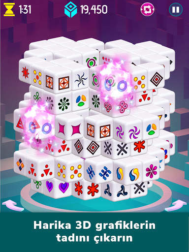 Mahjongg Dimensions - 3D Bulmaca Oyunu screenshot 10