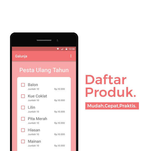 Galunja : Shopping List screenshot 4
