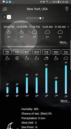 Weather screenshot 2