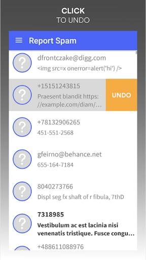 SpamResponse screenshot 4