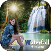Waterfall Photo Editor - Waterfall Photo Frames icon