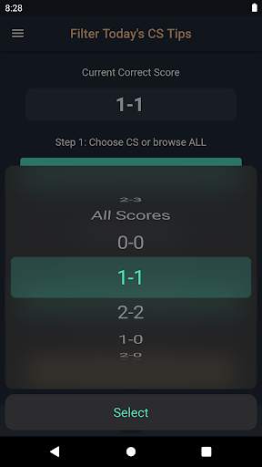 Correct Score King screenshot 3