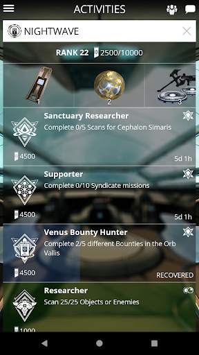 Warframe Companion screenshot 2
